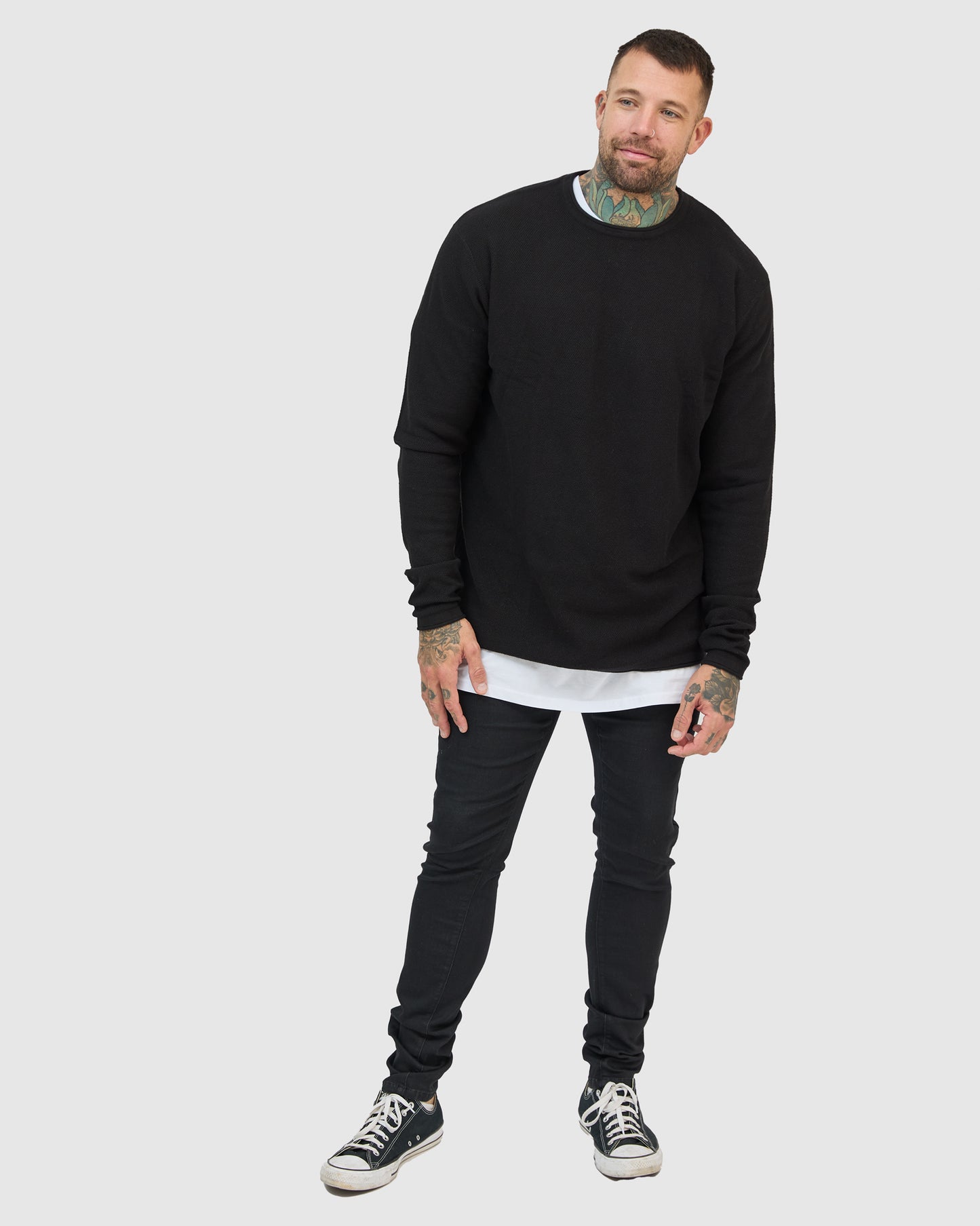 Road Knit Sweater - Black