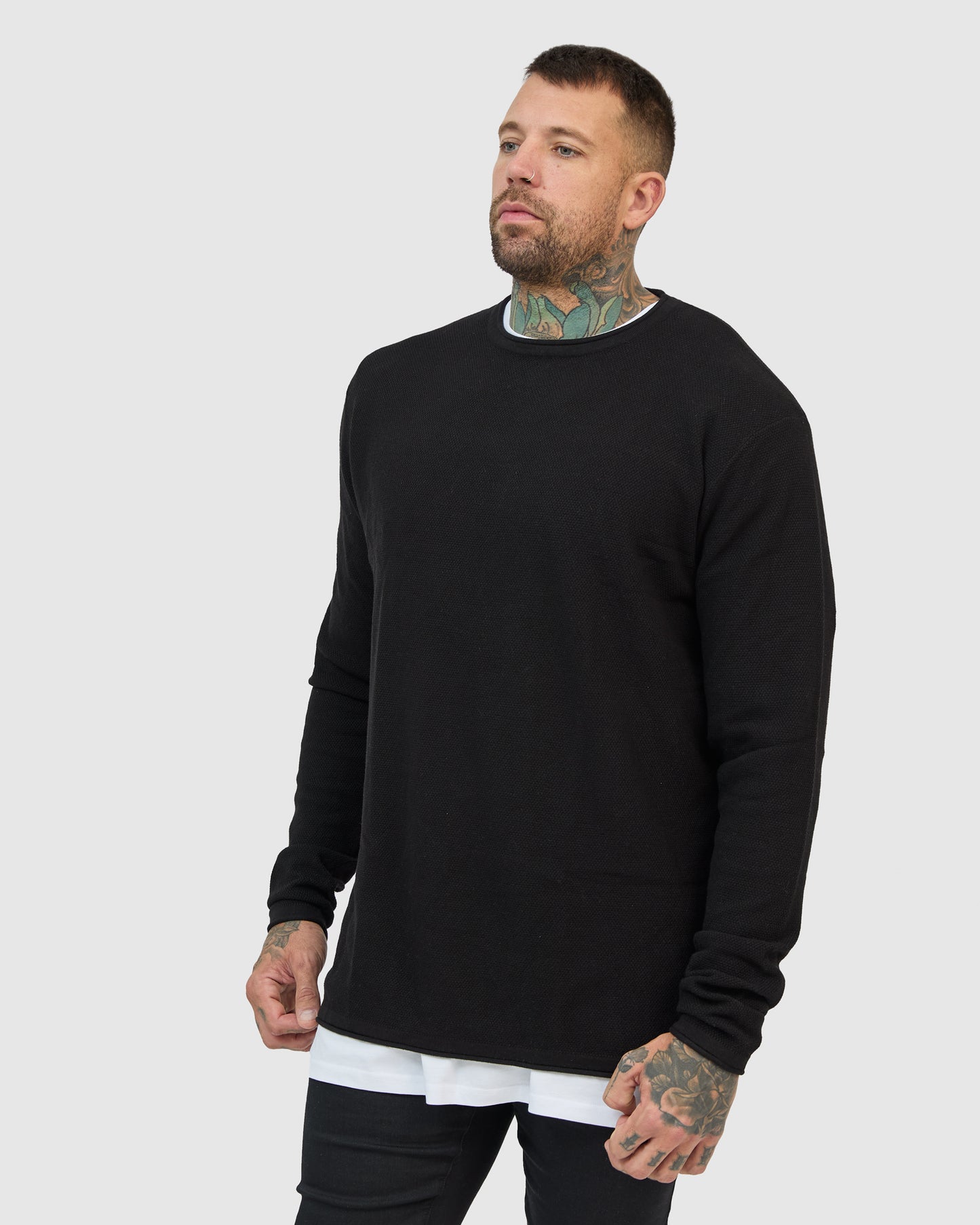 Road Knit Sweater - Black