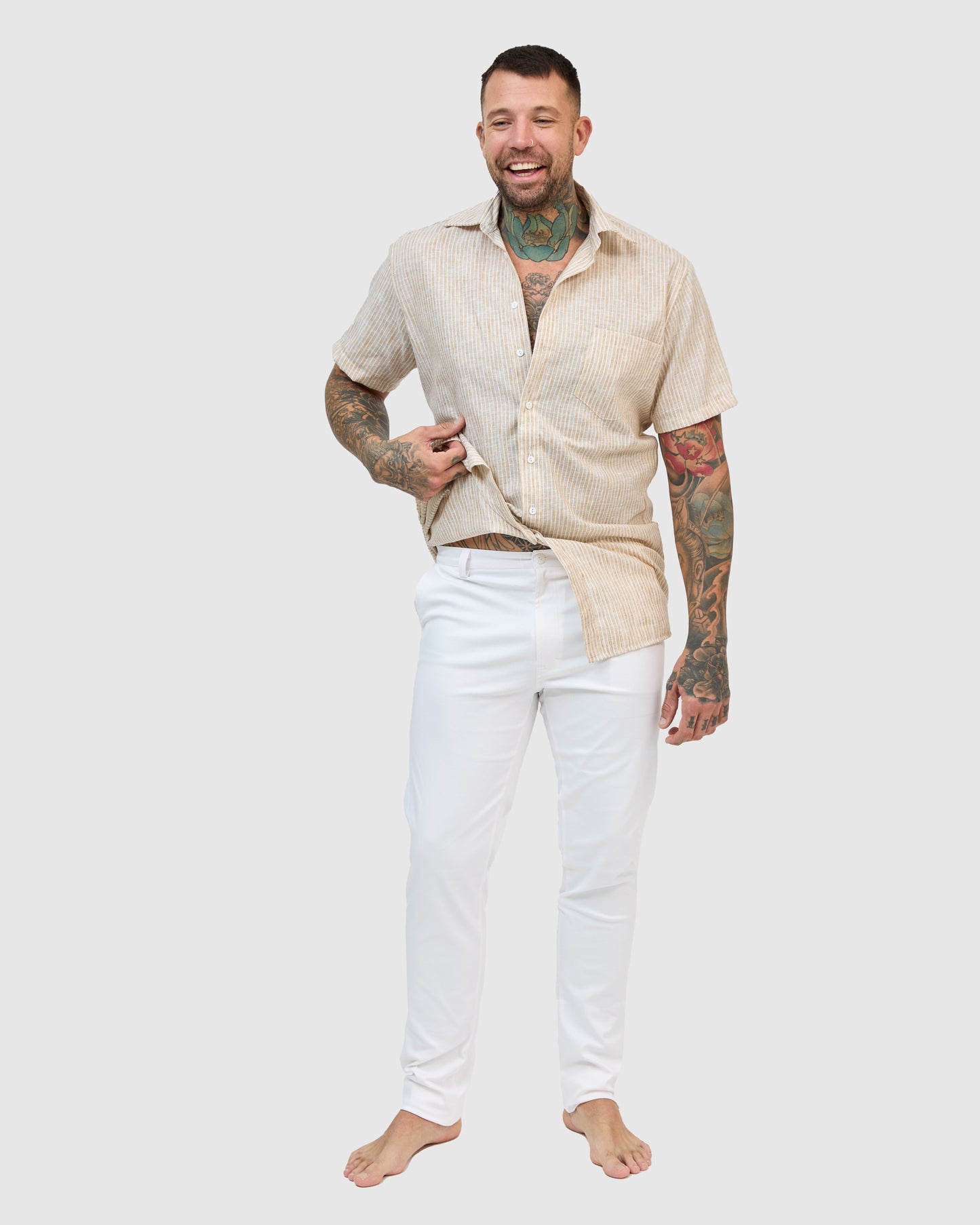 Ayce Chinos - White