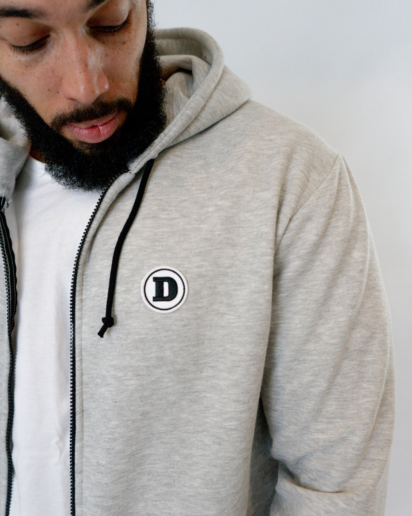 Flynn Zip Hoodie - Grey