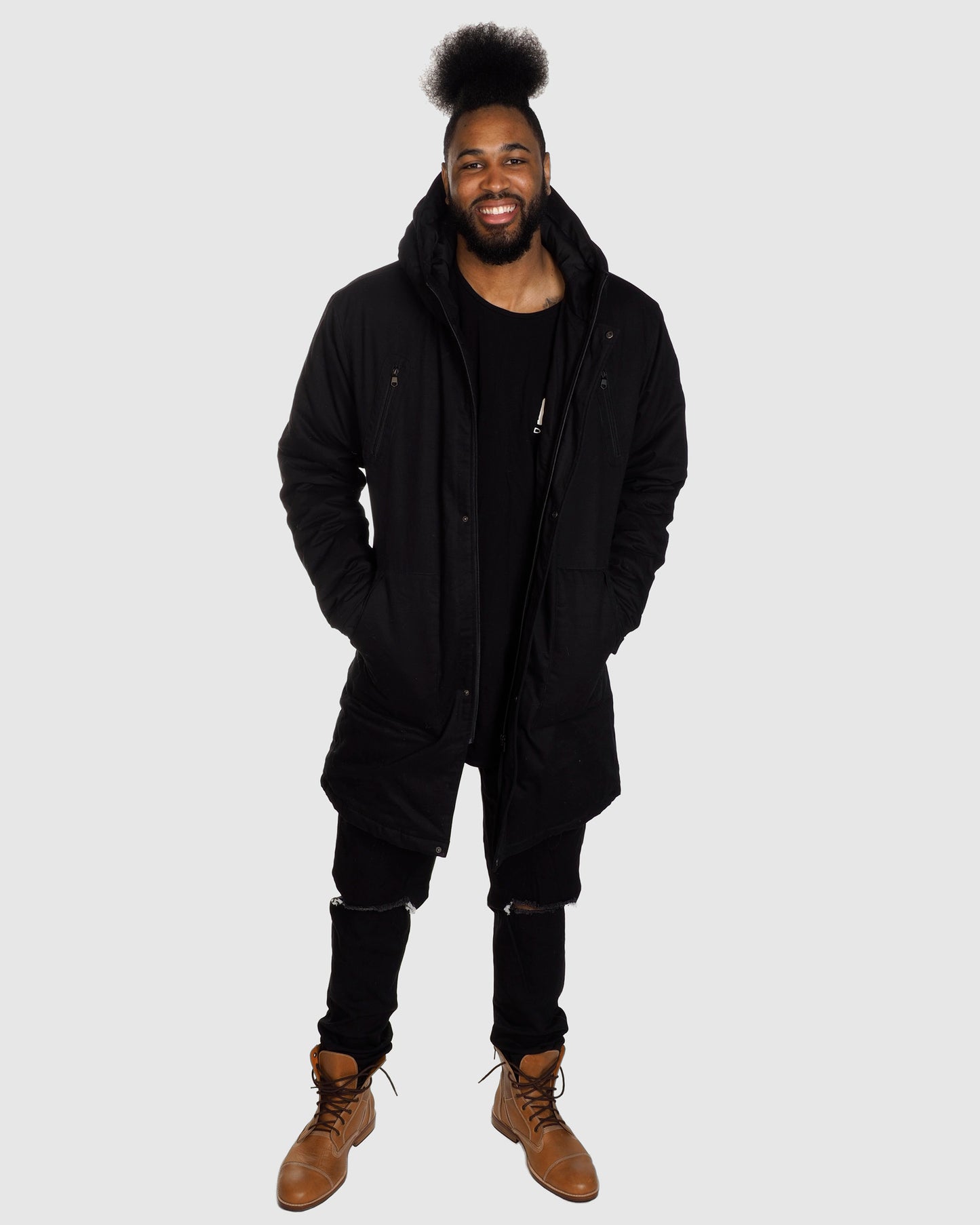 The Wright Parka - Black