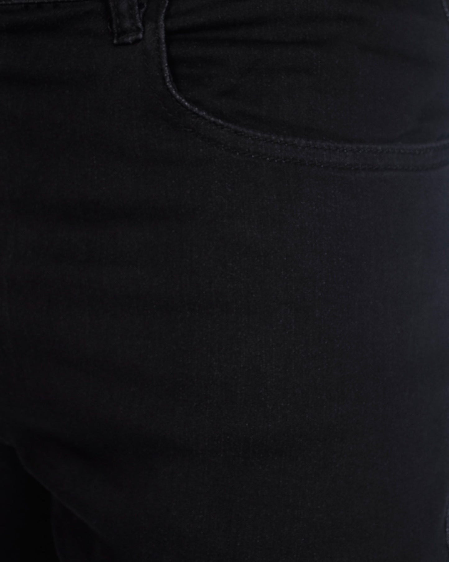 JJ Stretch Jeans - Distressed Black