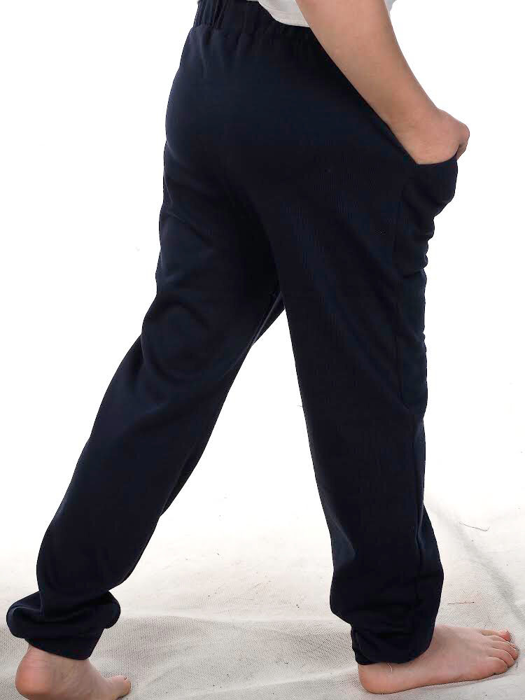Reidy Cotton Pants- Navy