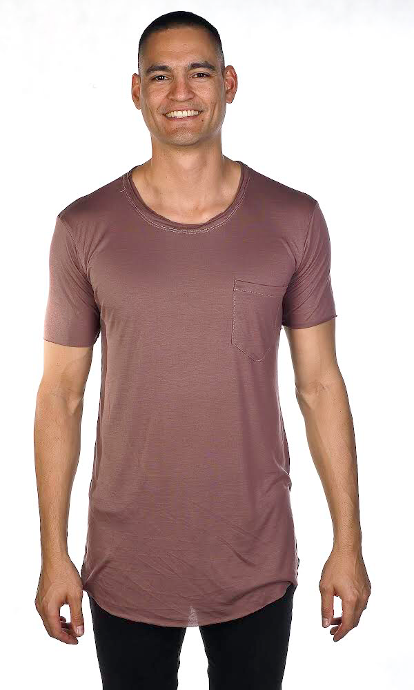 Raw Tee - Dusty Rose