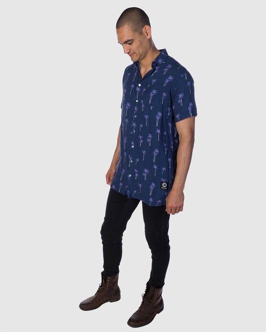 Palm Button Down Shirt