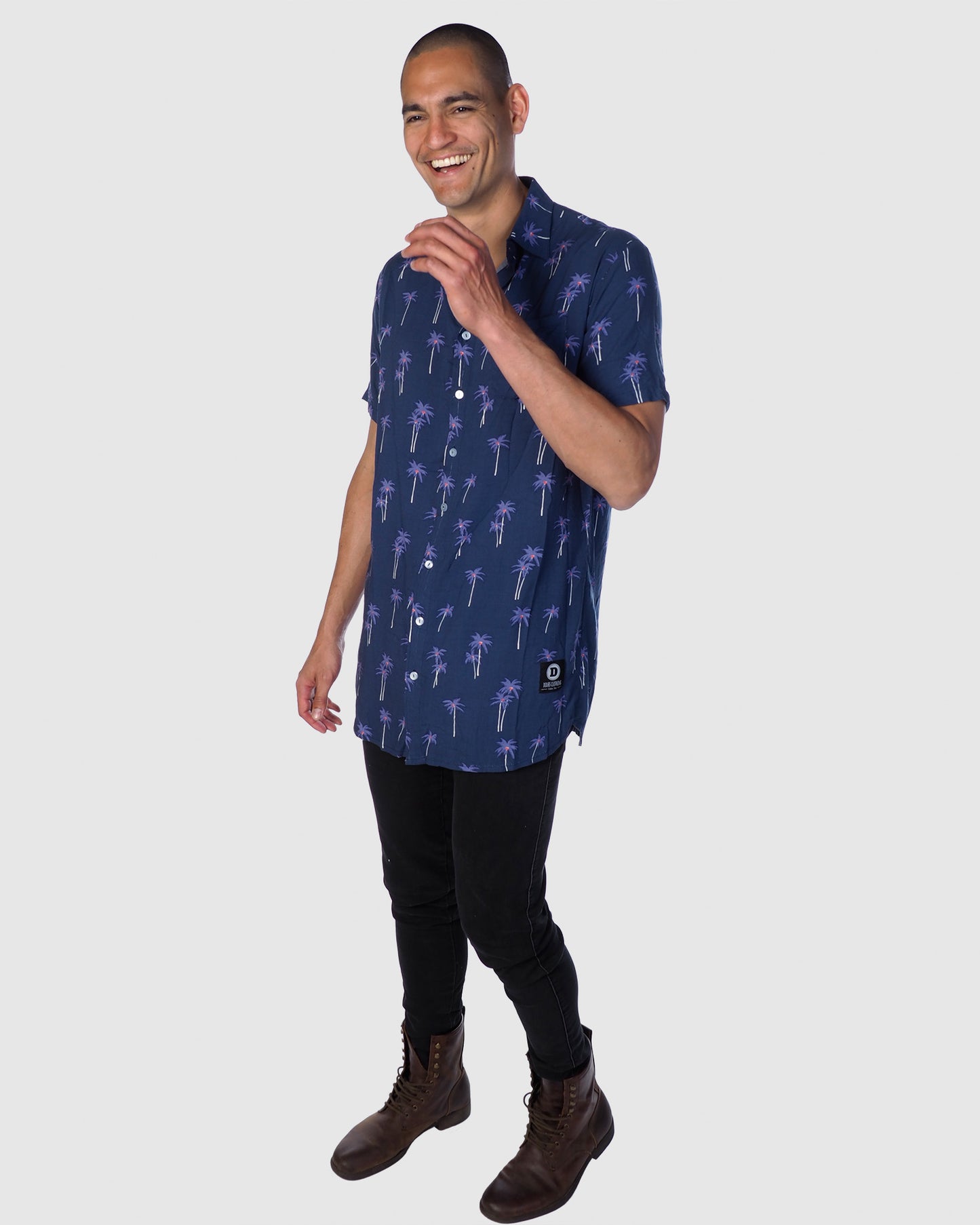 Palm Button Down Shirt