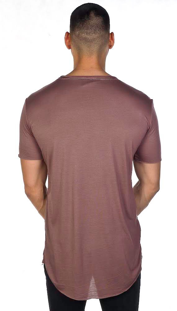 Raw Tee - Dusty Rose