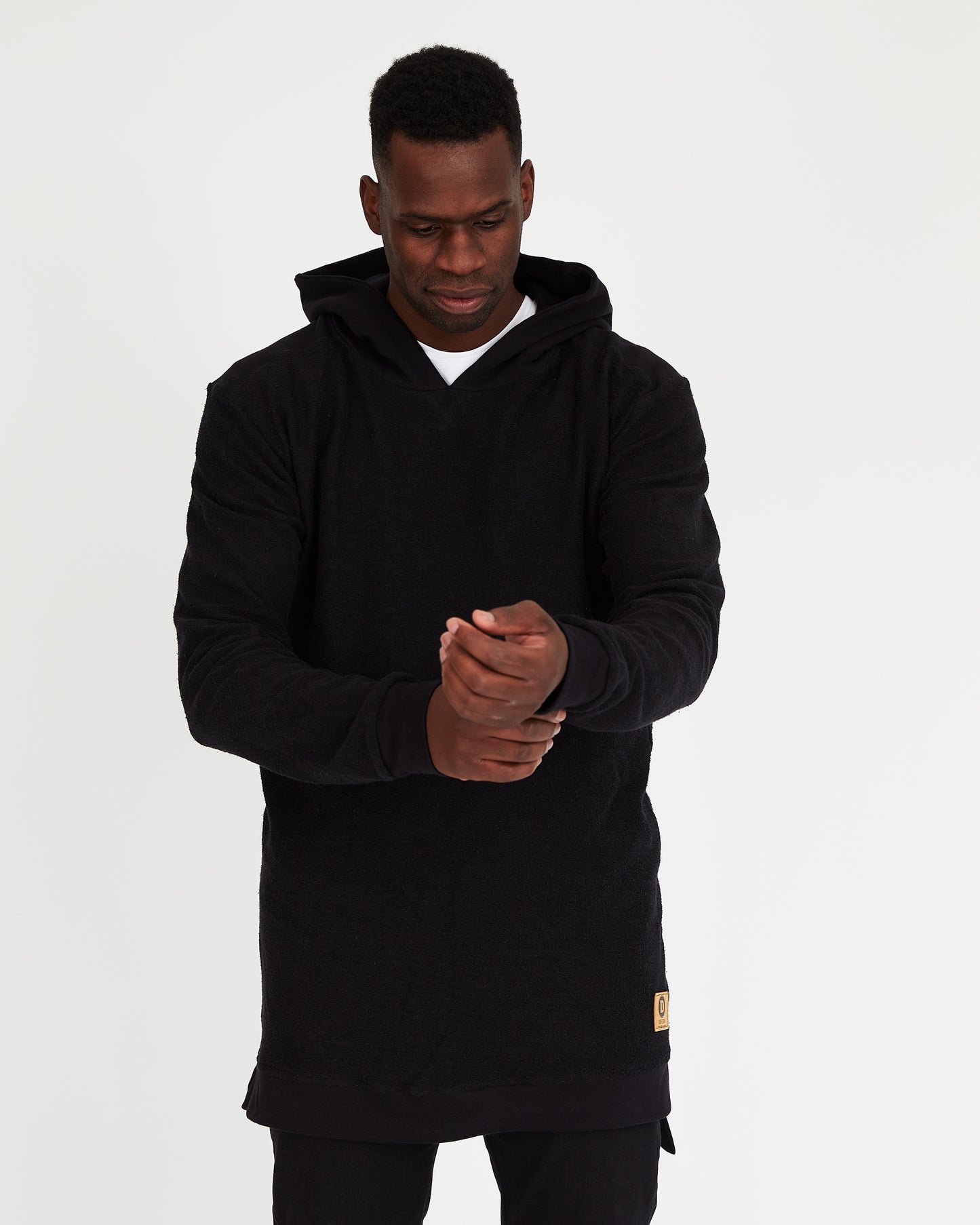 Raw Hoodie - Black