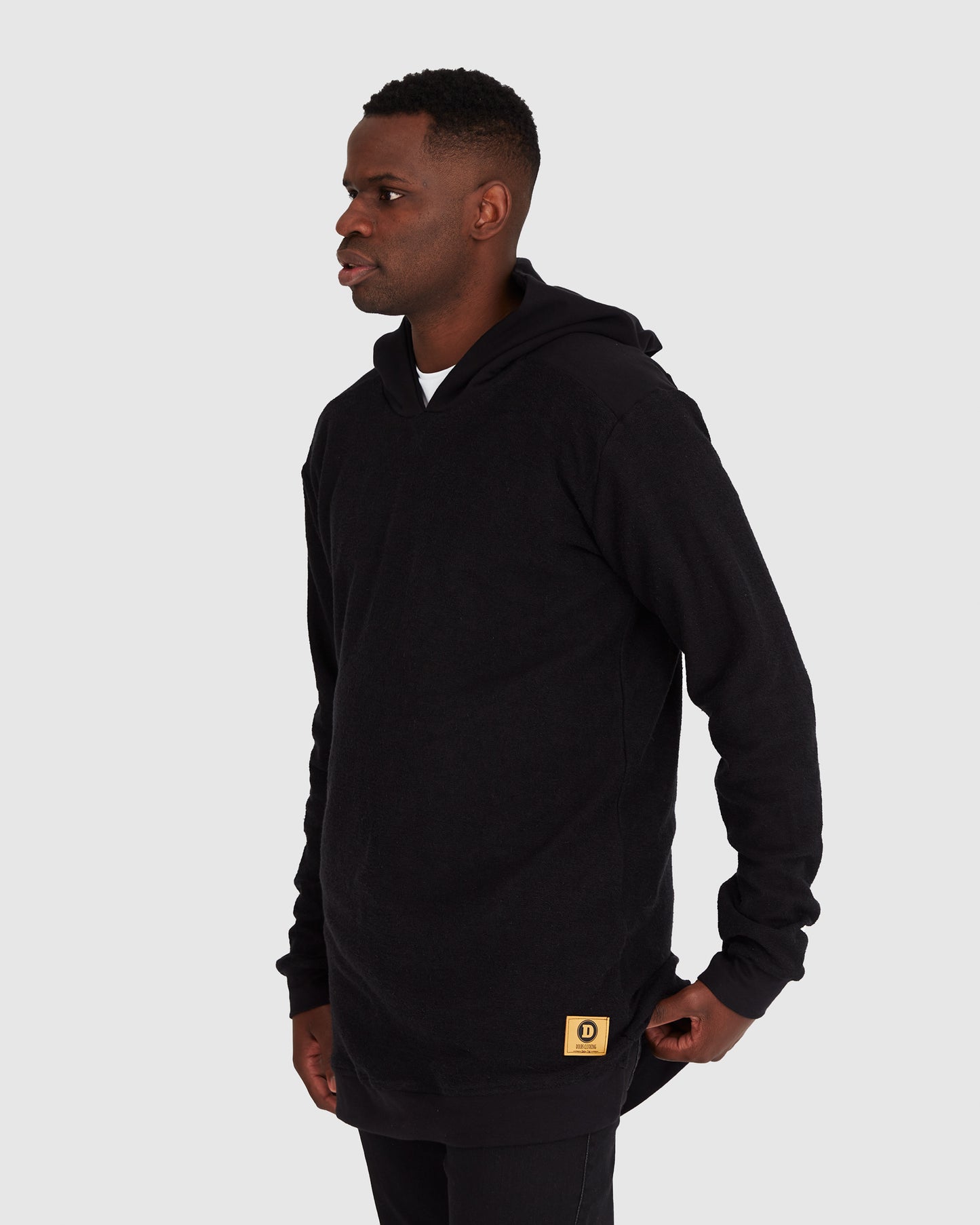 Raw Hoodie - Black