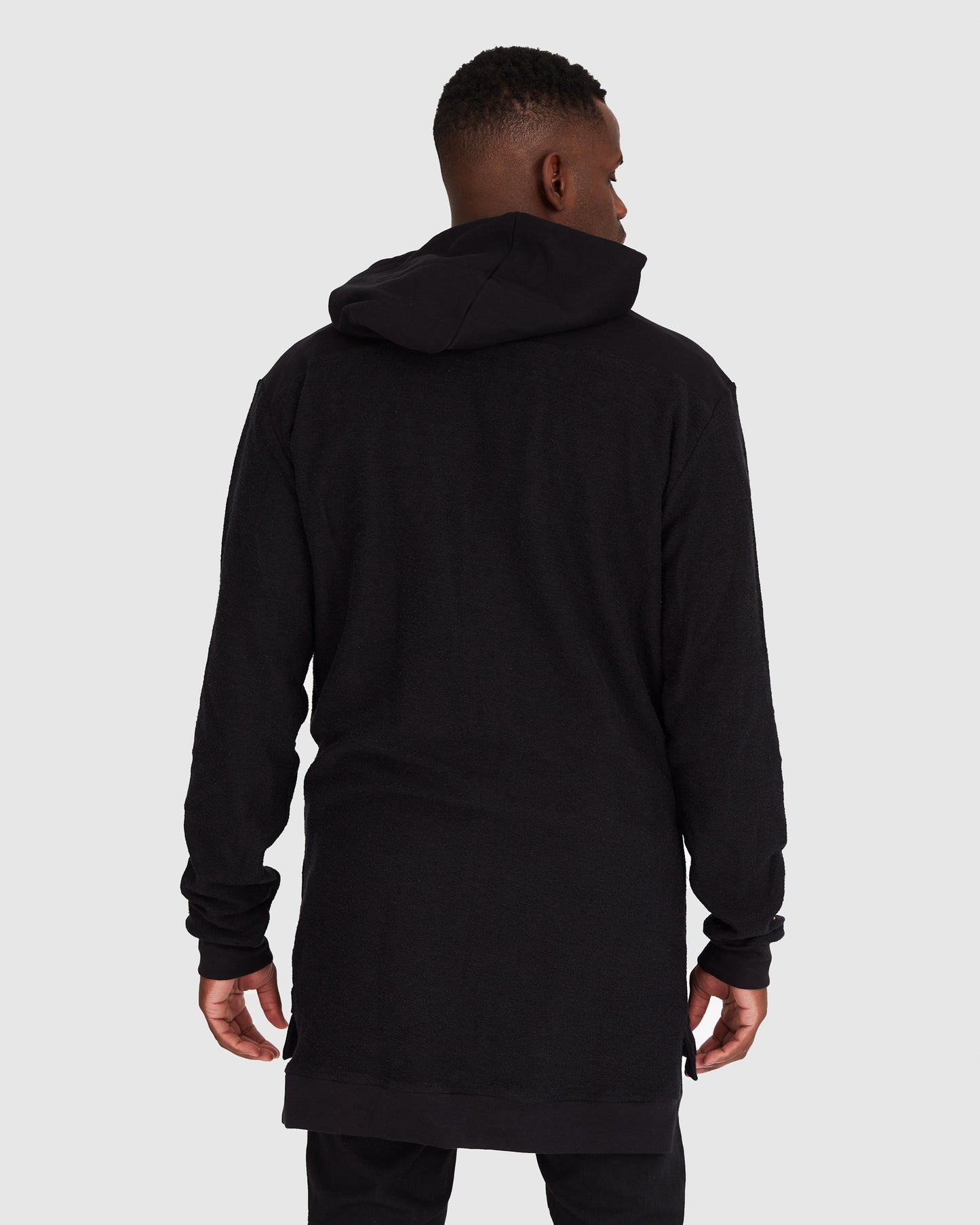Raw Hoodie - Black