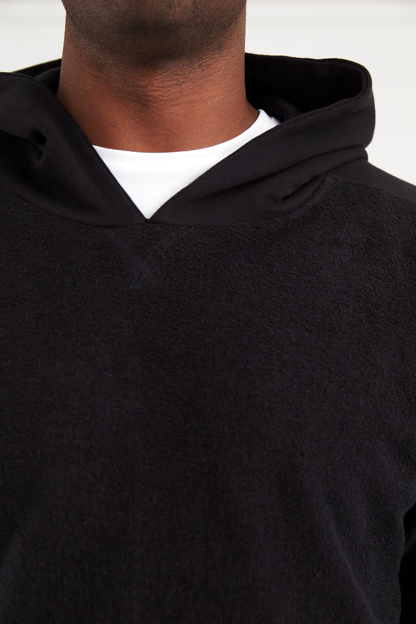Raw Hoodie - Black