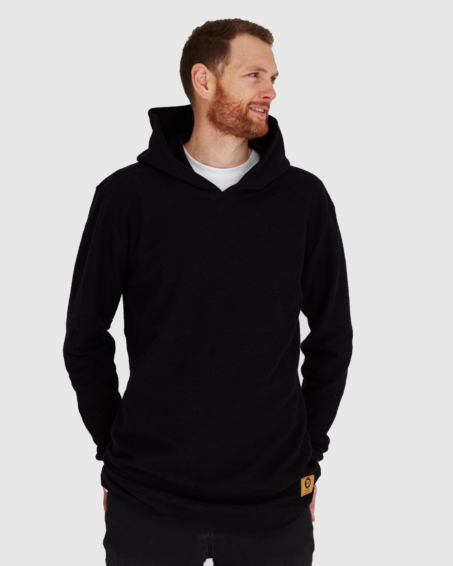 Raw Hoodie - Black
