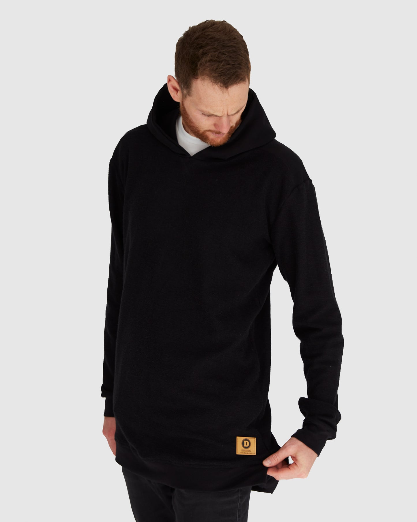 Raw Hoodie - Black