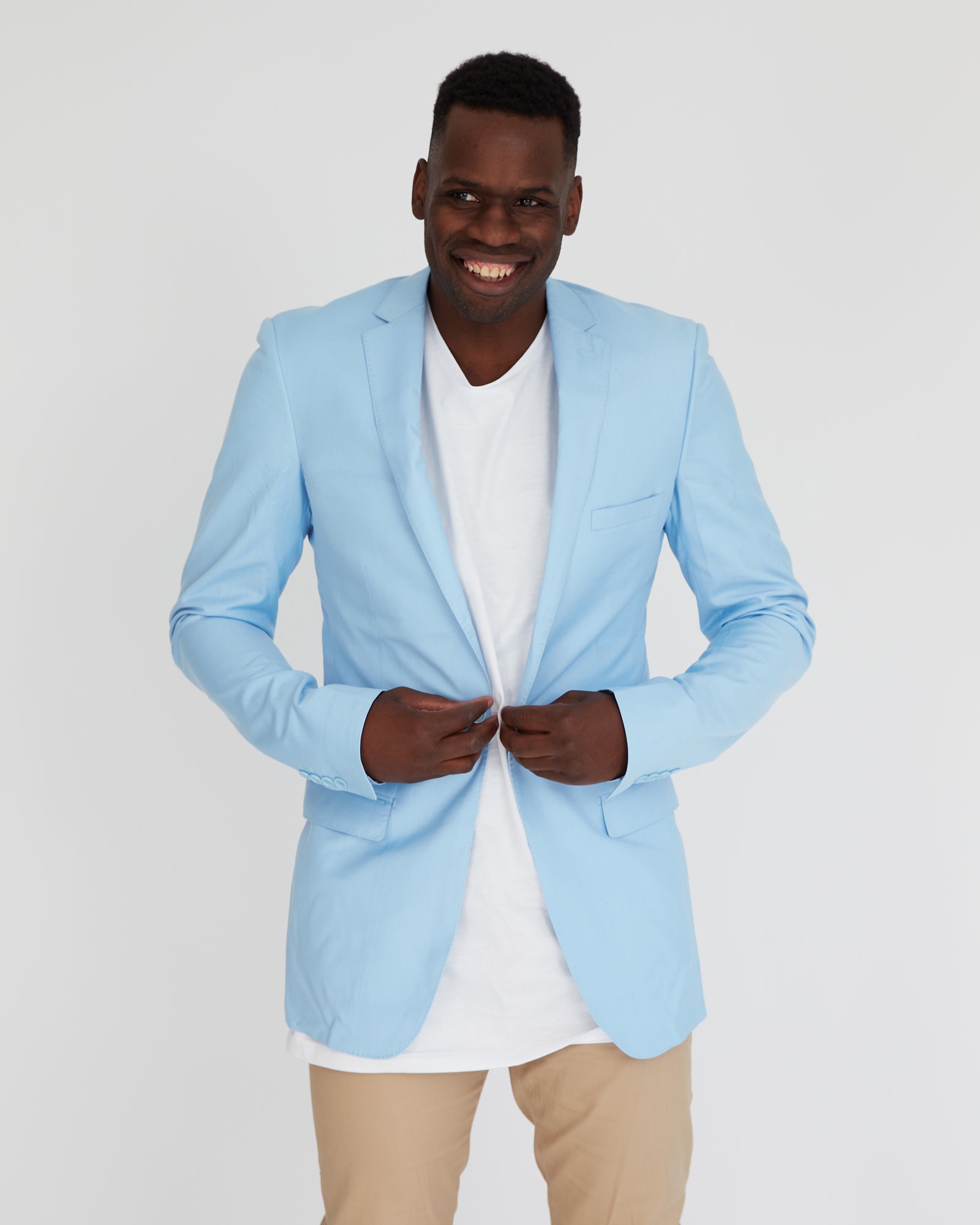 Zimmer Suit Jacket Sky Blue Blazer – Doubs Clothing