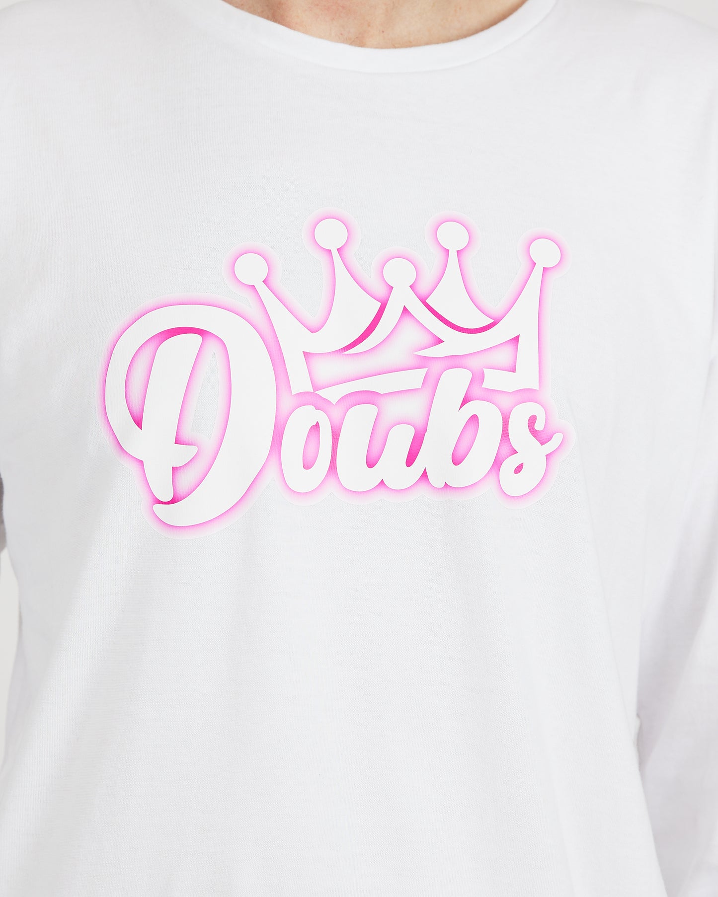 Neon King Long Sleeve - white