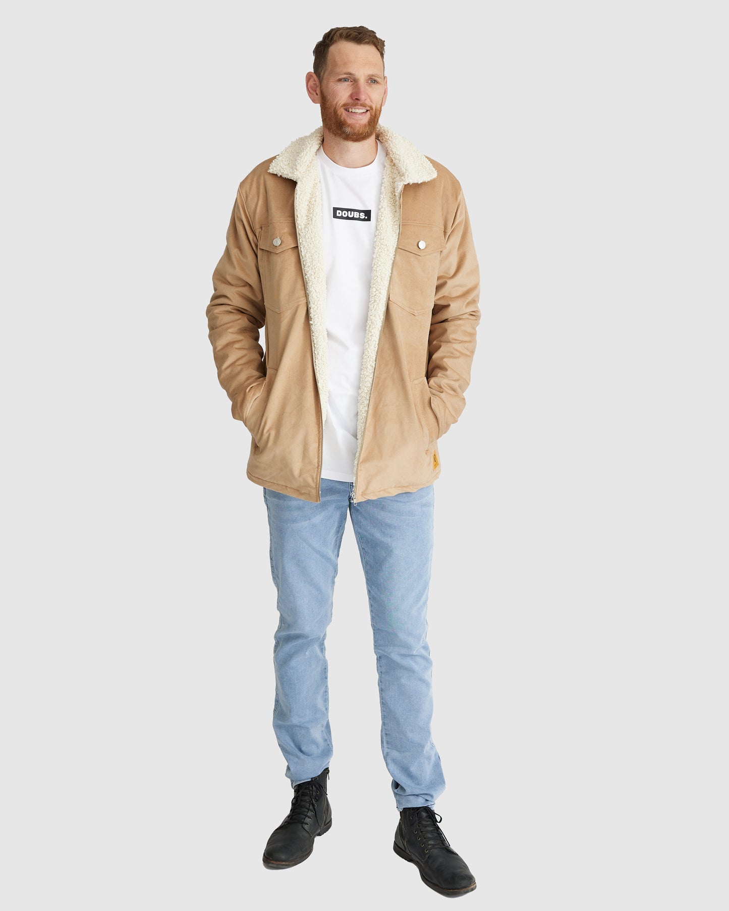 Hoyale Zip Corduroy - Tan