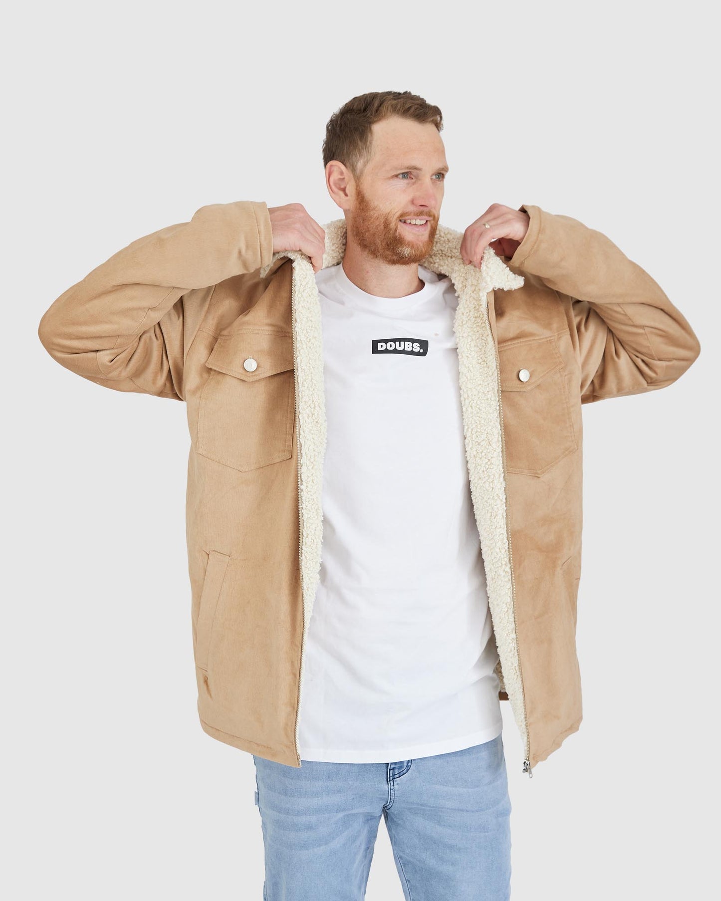 Hoyale Zip Corduroy - Tan