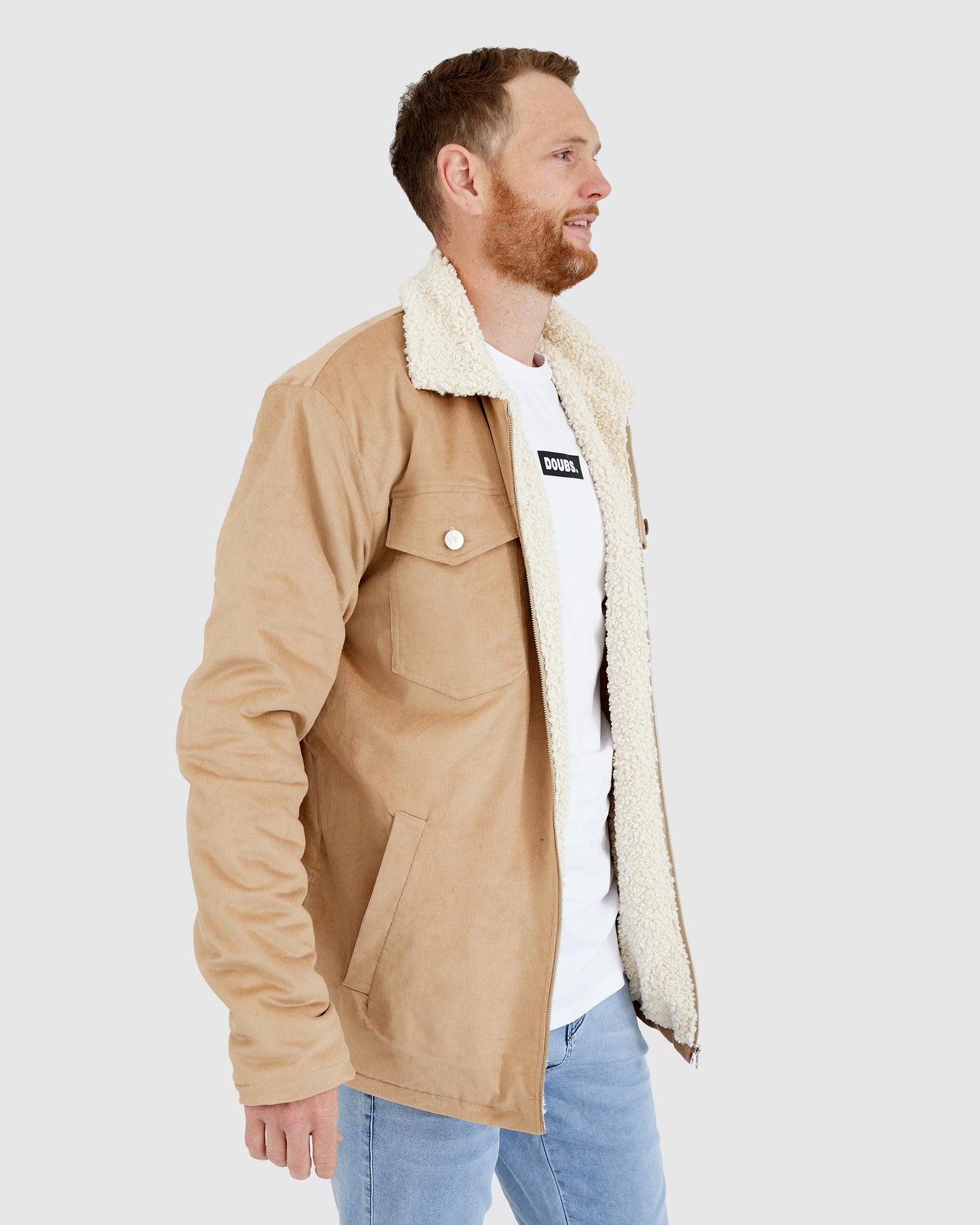 Hoyale Zip Corduroy - Tan