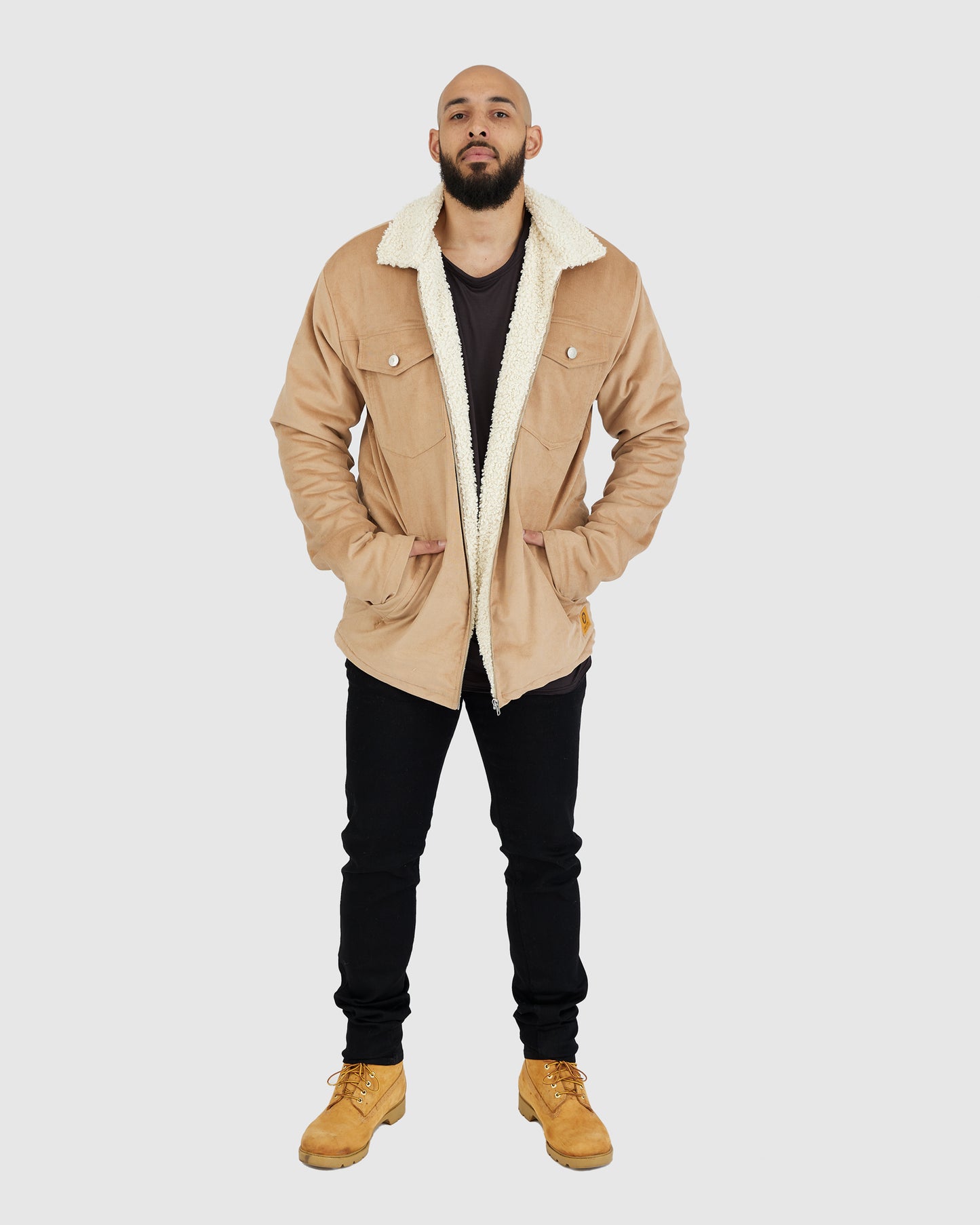 Hoyale Zip Corduroy - Tan