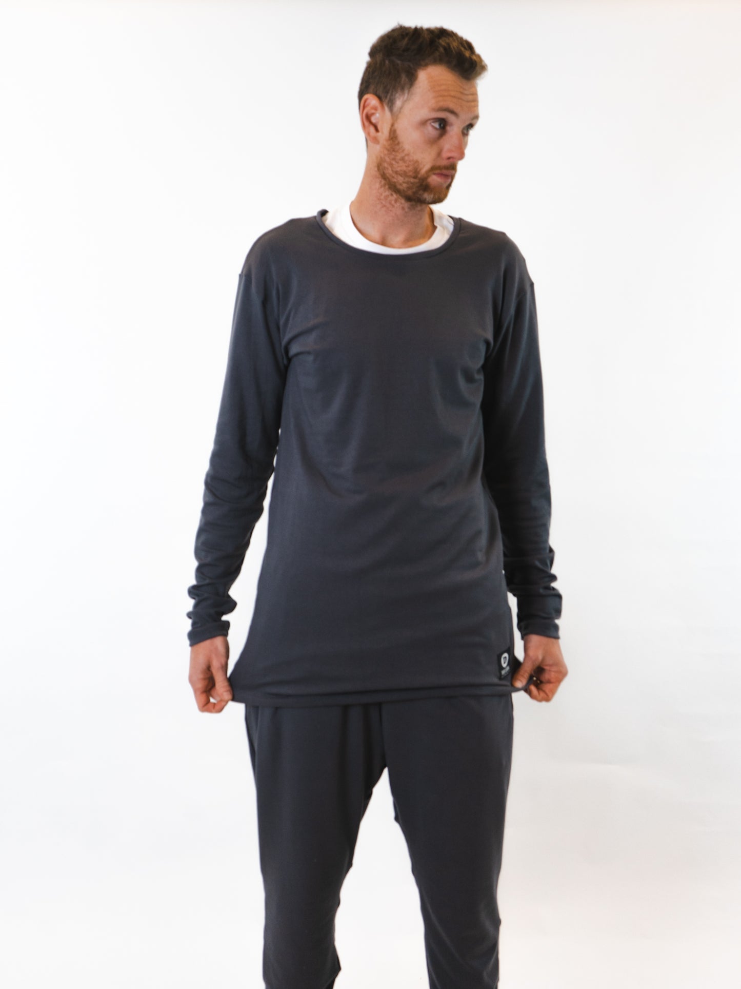 Loungewear Top - Asphalt Grey