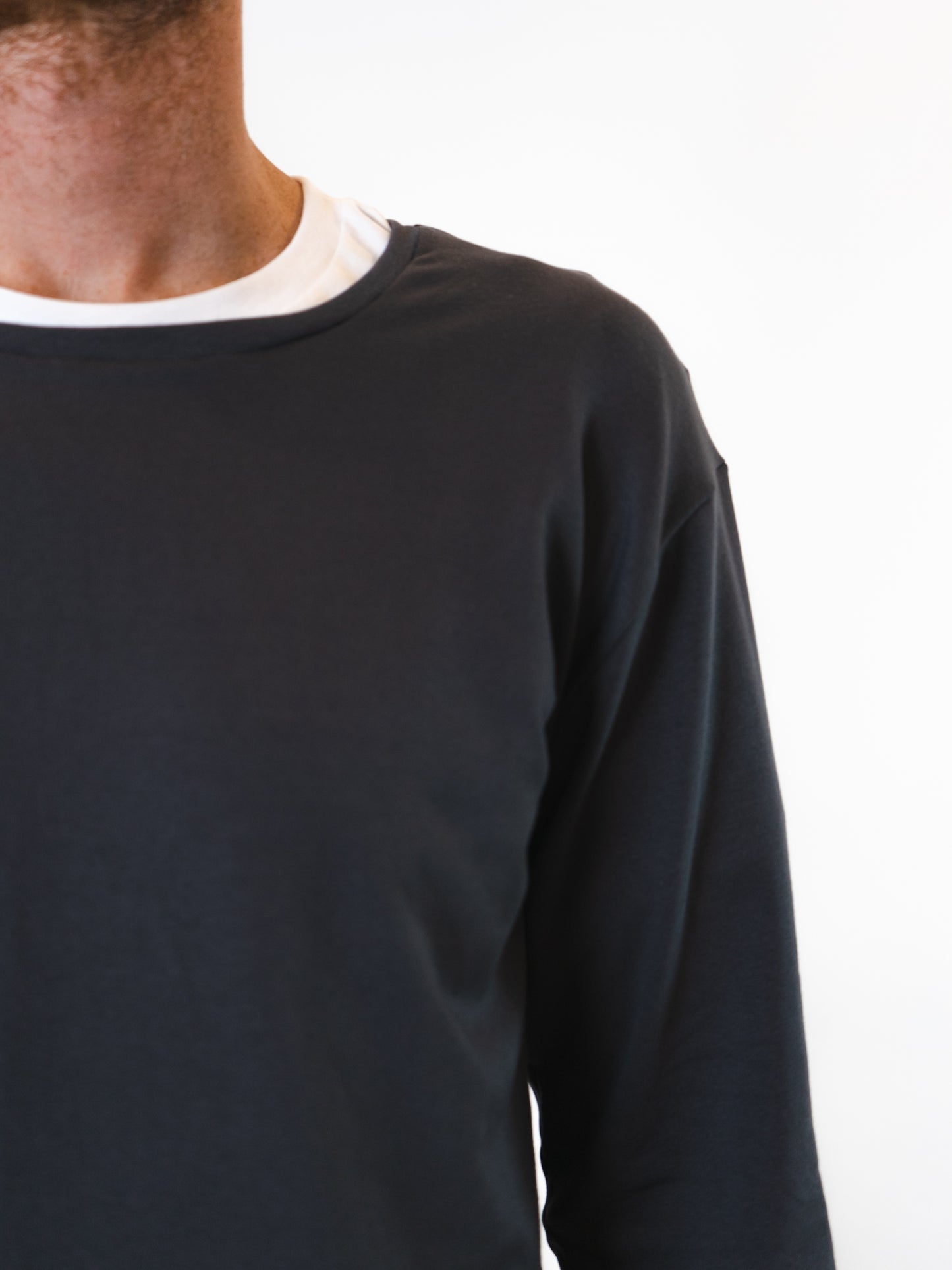 Loungewear Top - Asphalt Grey