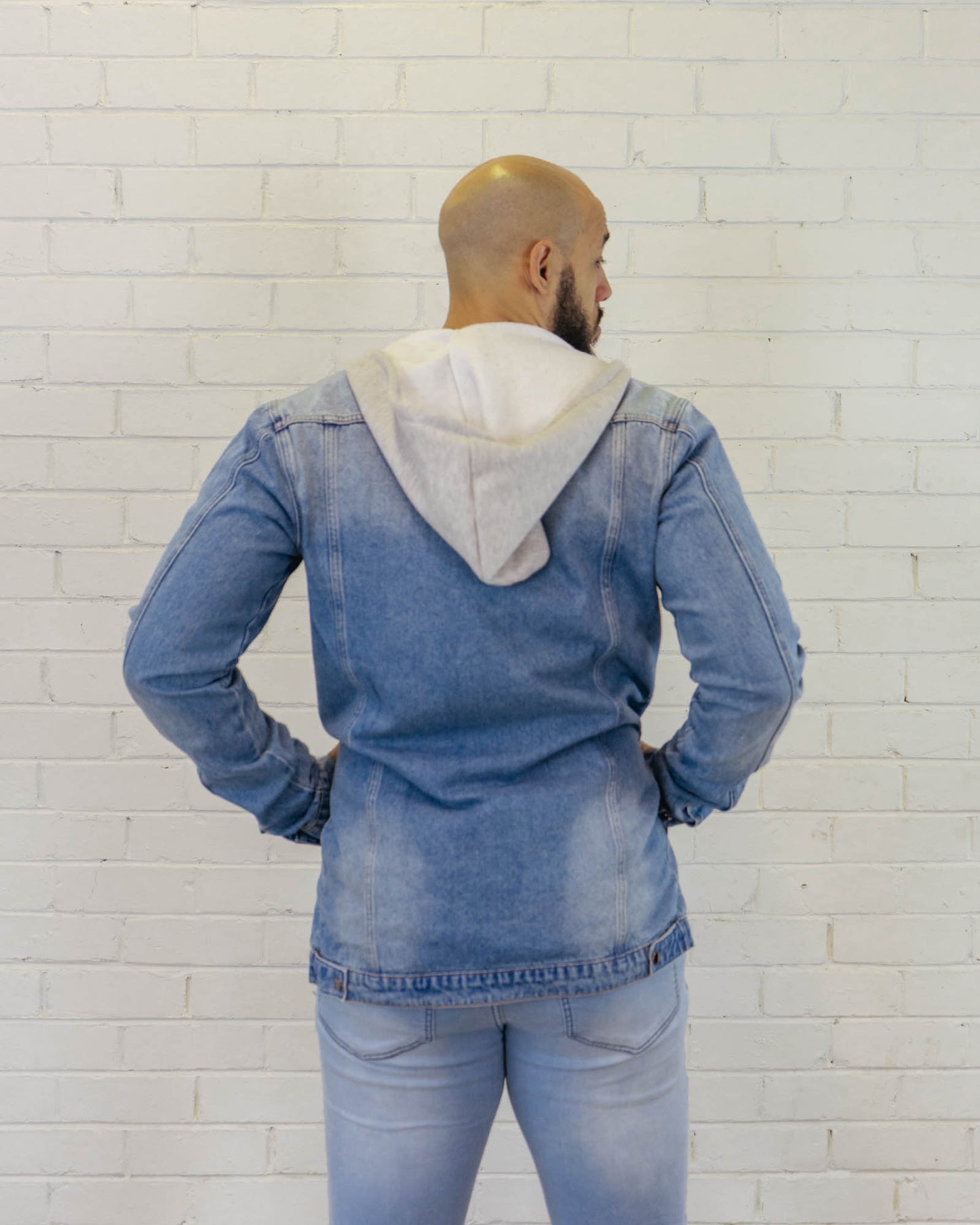 Denim Hoodie Jacket