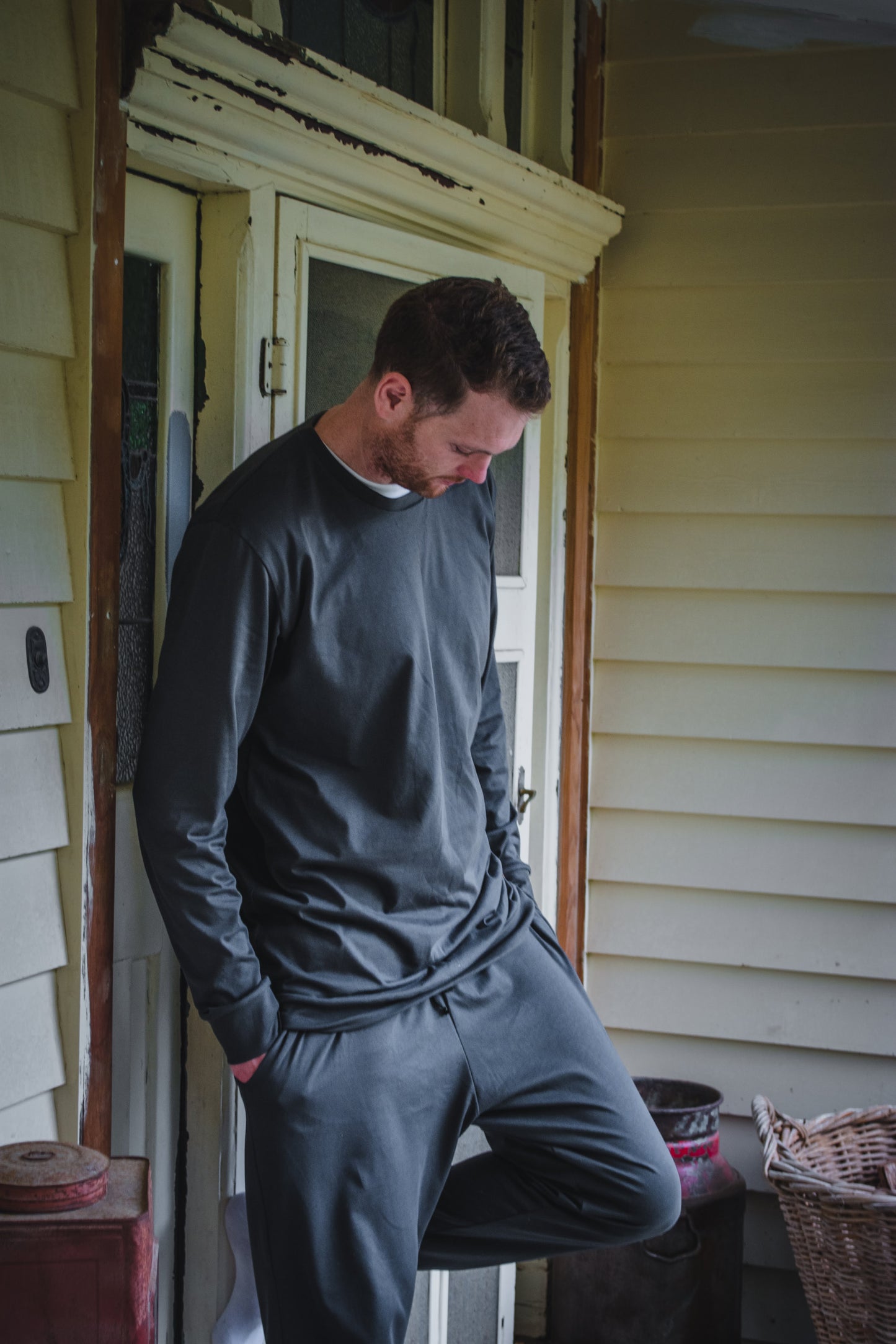 Loungewear - Tee Sweater - Vintage Grey