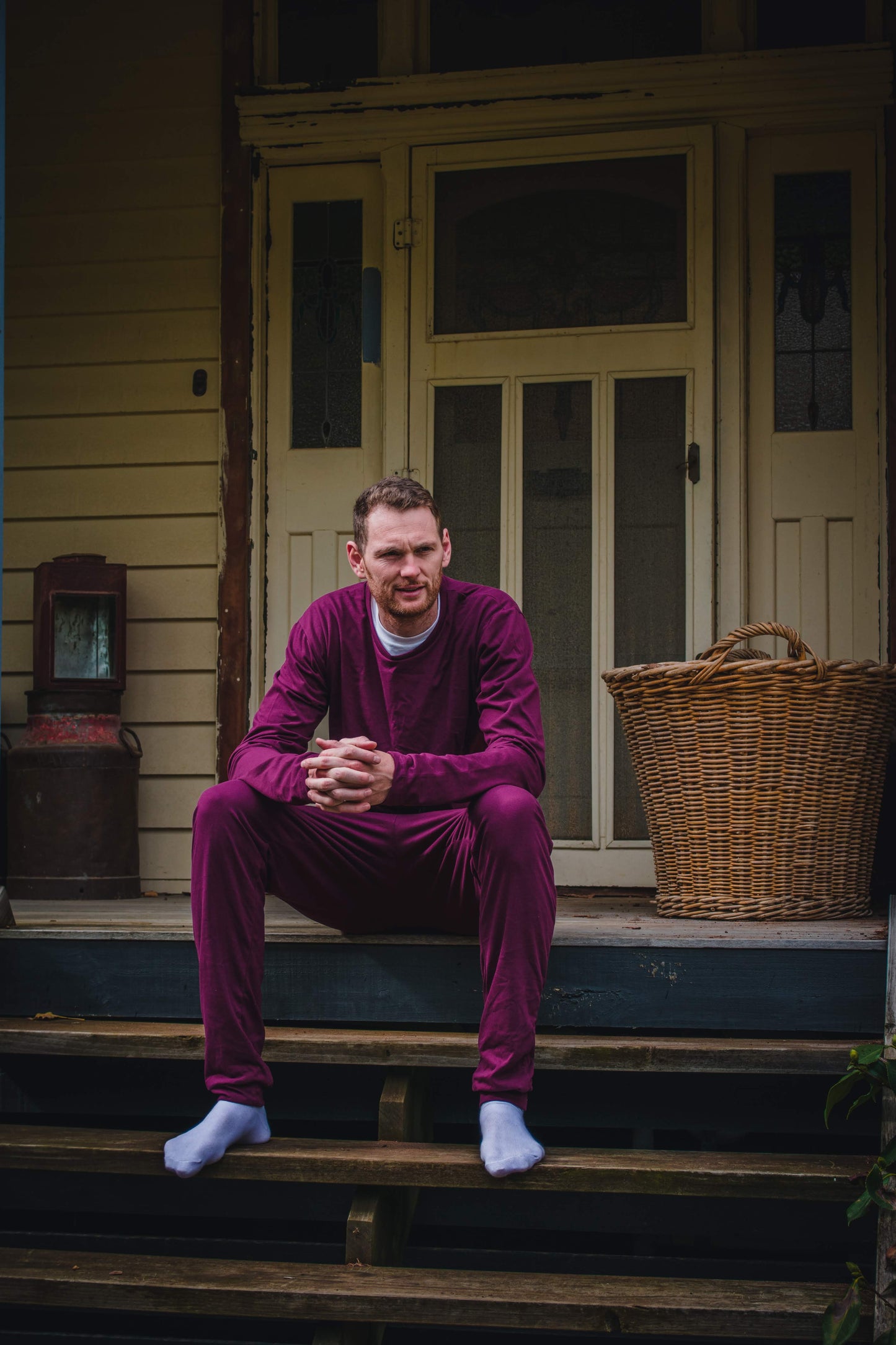Loungewear - Long Sleeve - Maroon