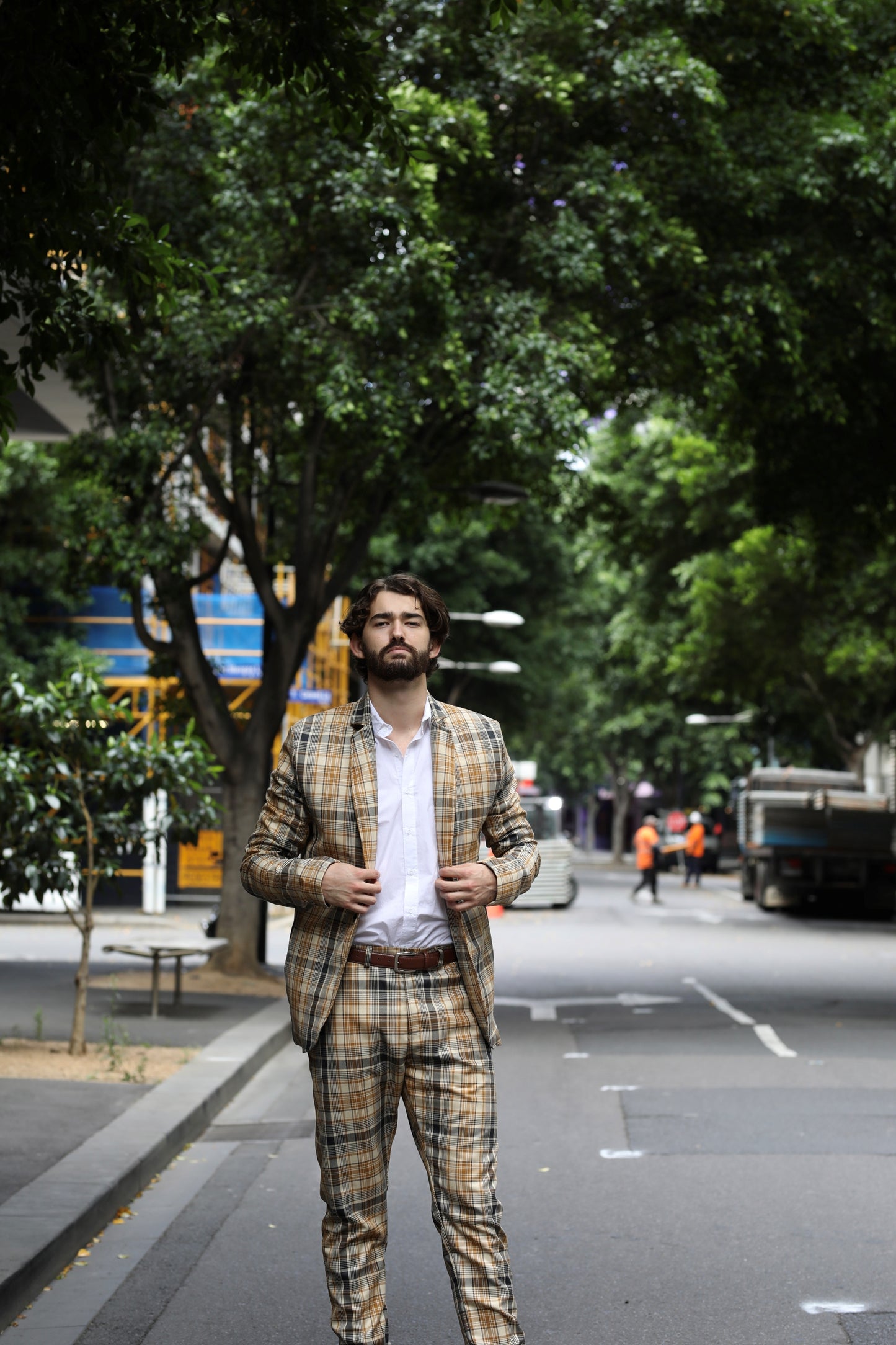 Jordan Suit - Yellow Check