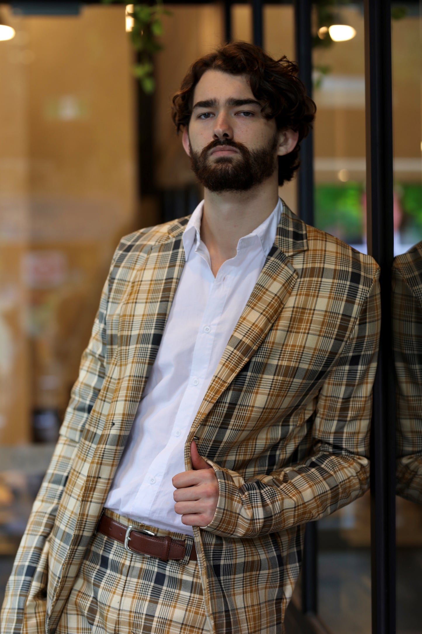 Jordan Suit - Yellow Check