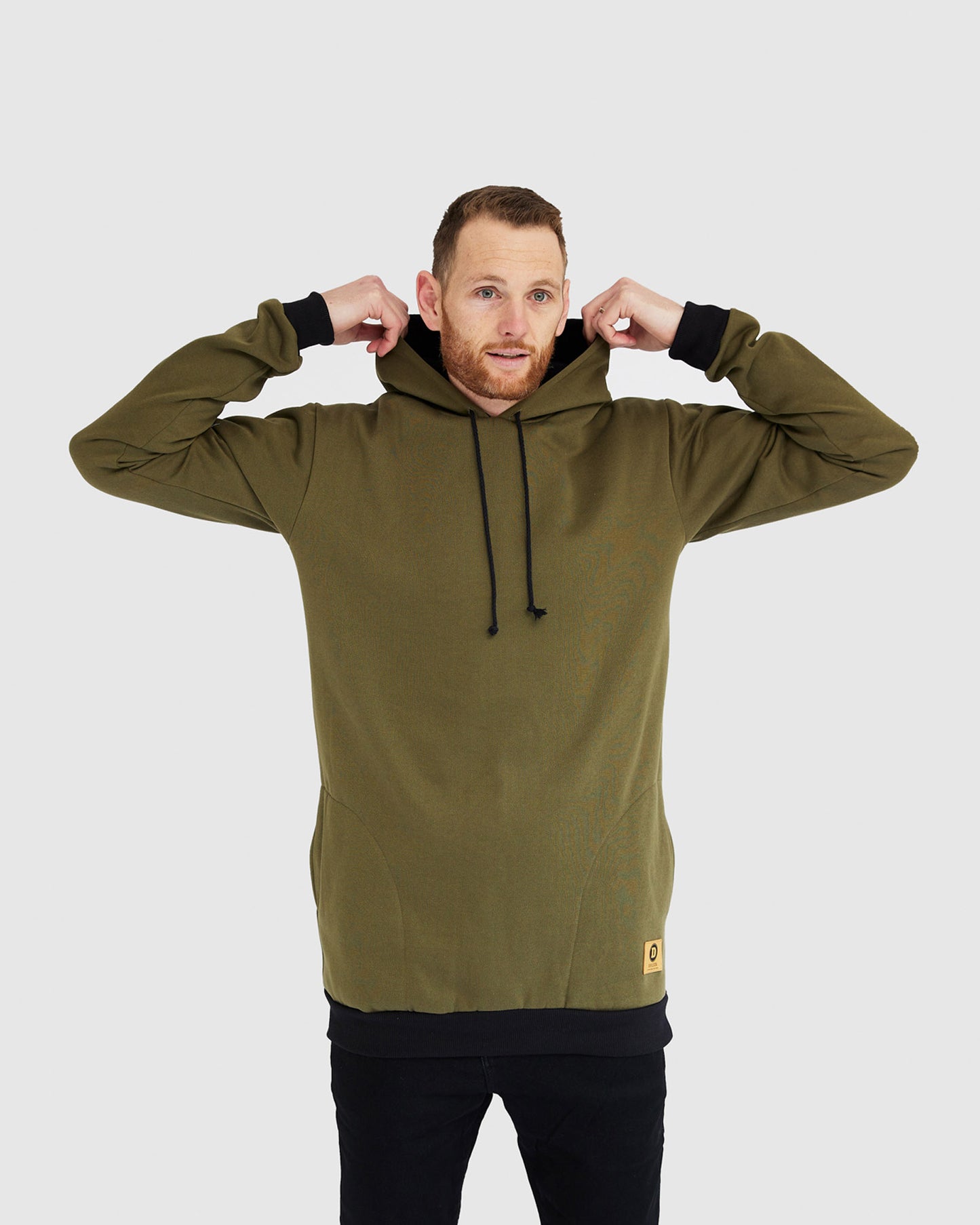 Luc Hoodie - Army Green