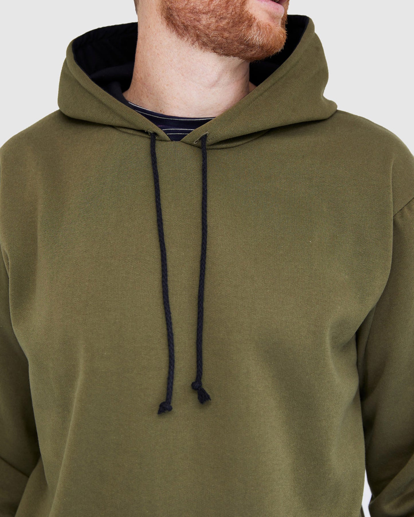 Luc Hoodie - Army Green