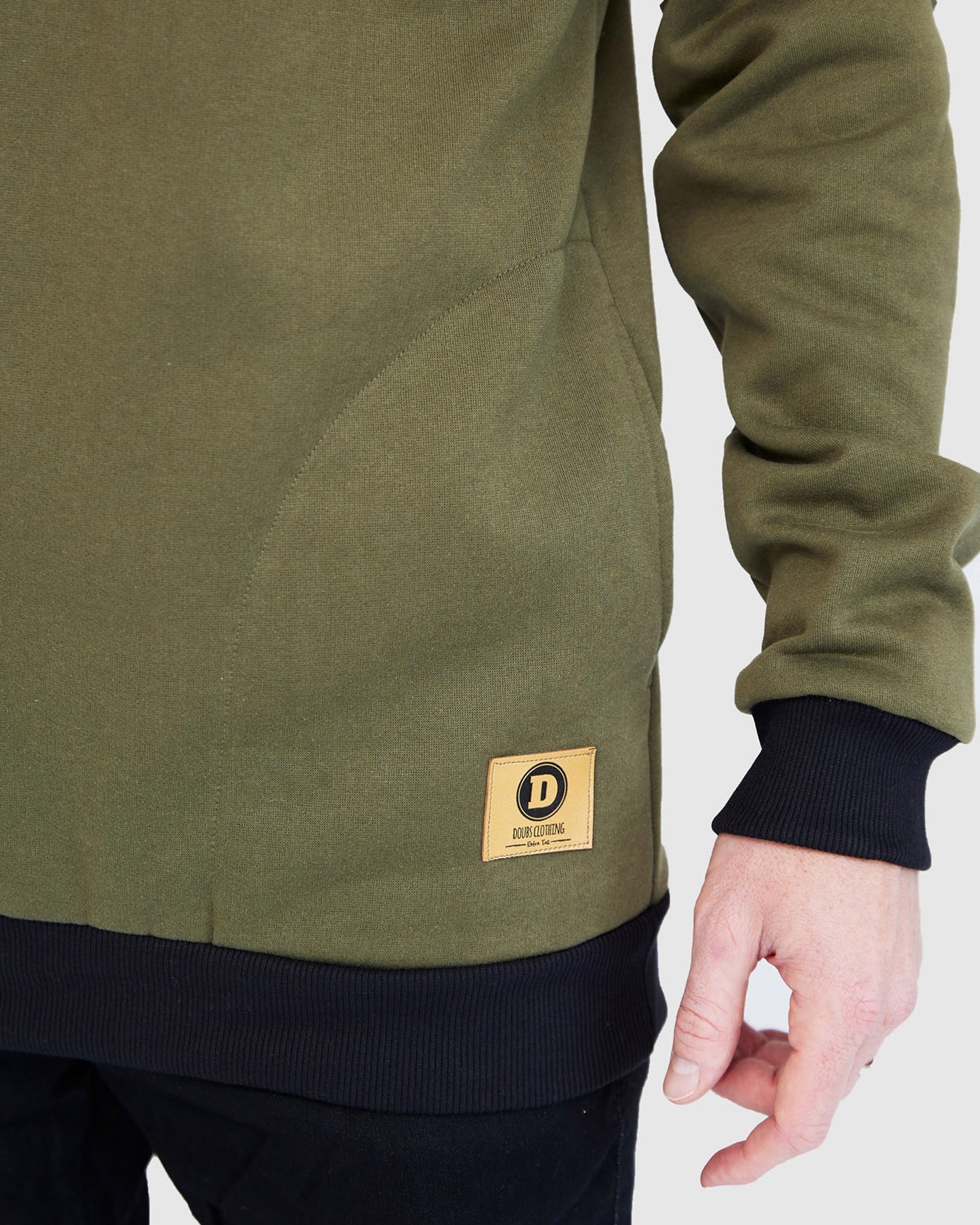 Luc Hoodie - Army Green