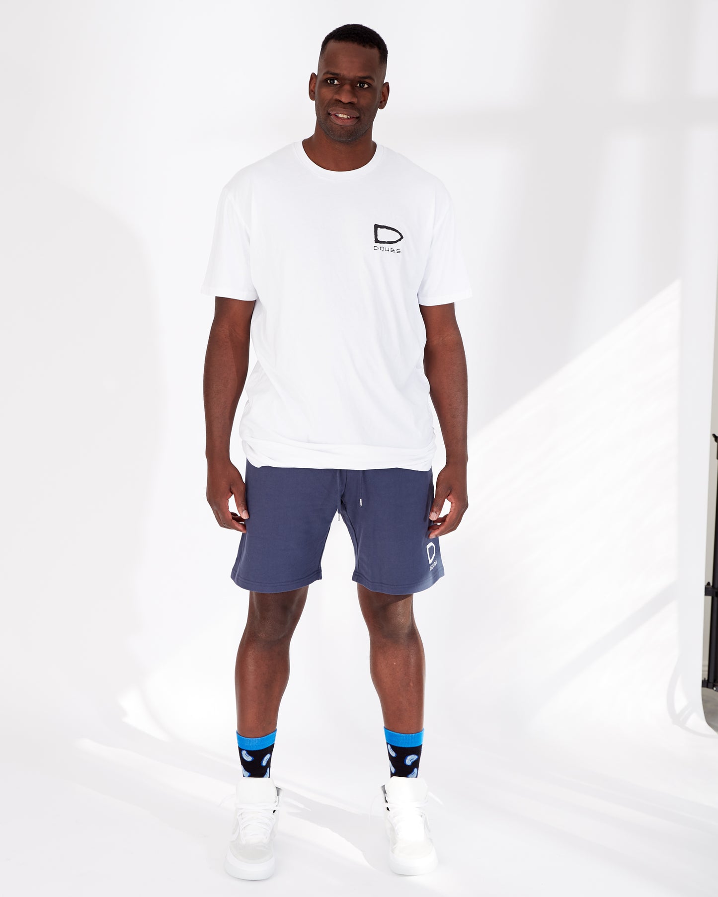 Sweat Track Shorts - Storm Blue