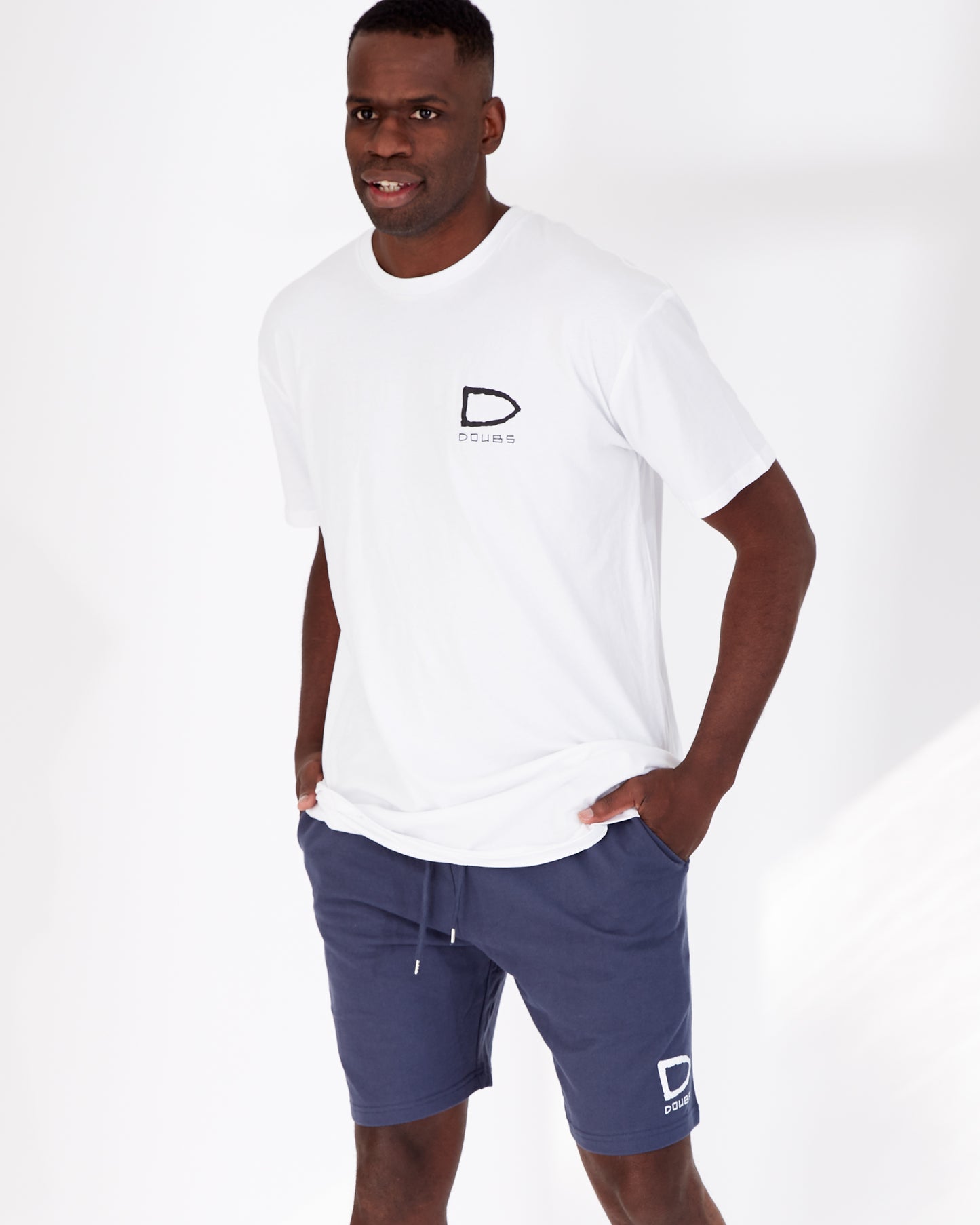 Sweat Track Shorts - Storm Blue