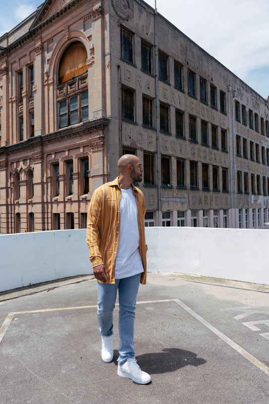 Myles Shirt - Mustard