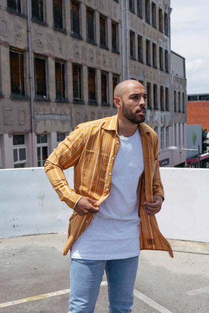 Myles Shirt - Mustard