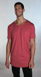 Raw Tee - Faded Red