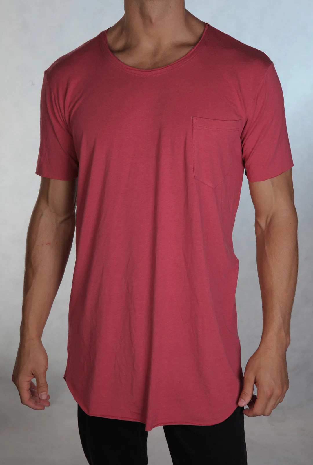 Raw Tee - Faded Red