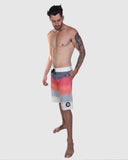 Han Board Shorts - Watermelon Stripe