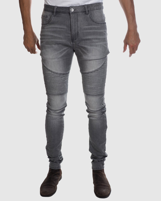 Milne Jeans - Biker Charcoal