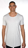 Raw Tee - White Marle