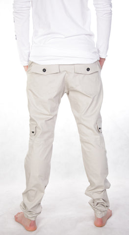 Streety Cargo Cuffs - Stone