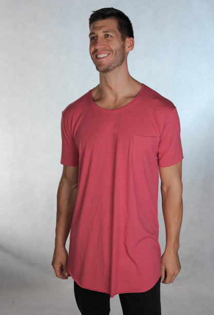 Raw Tee - Faded Red