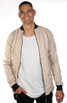 Krome Bomber Jacket - Beige