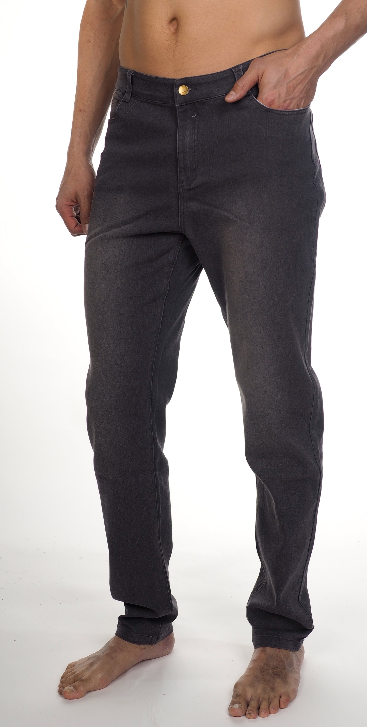 JJ Stretch Jeans - Charcoal