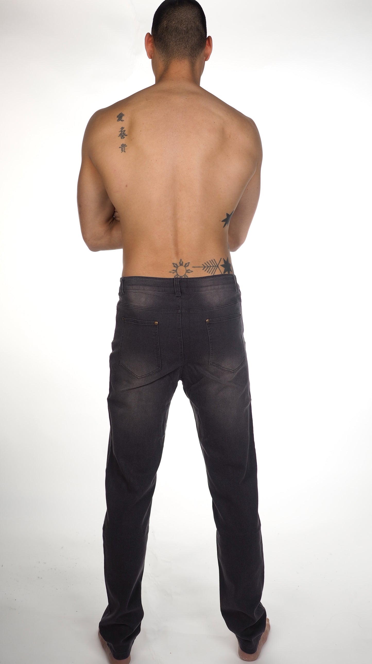 JJ Stretch Jeans - Charcoal