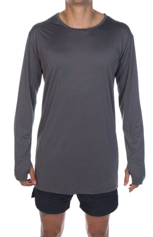 Active Wear Top - Charcoal Sports