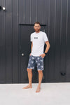 Port Boardies - Swim Shorts - Grey Palm
