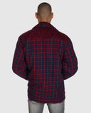 Schensch Flannel Jacket - Wool Lining - Red Check